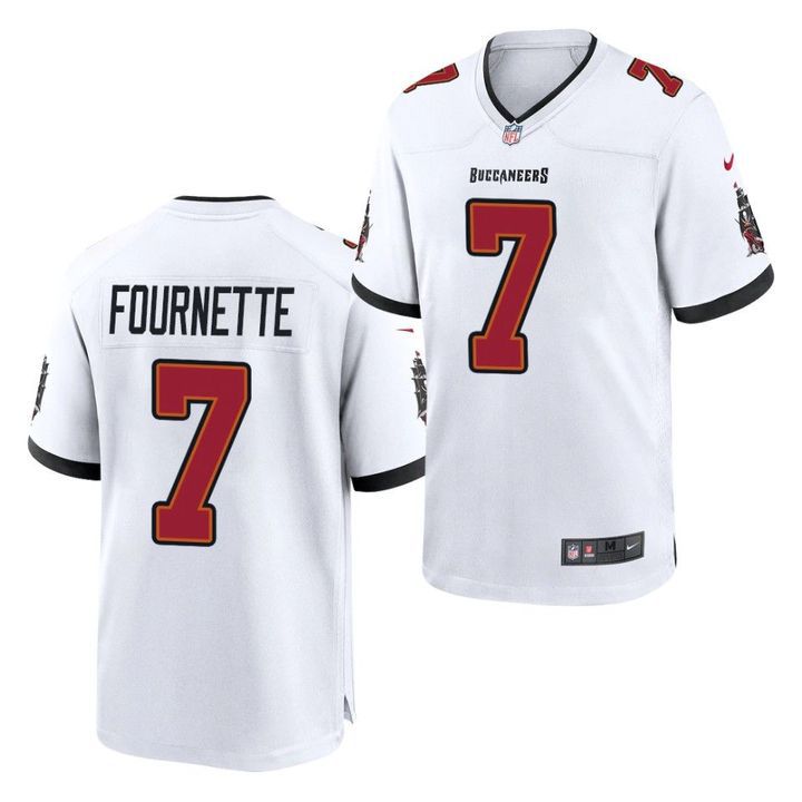Men Tampa Bay Buccaneers 7 Leonard Fournette Nike White Game Player NFL Jersey